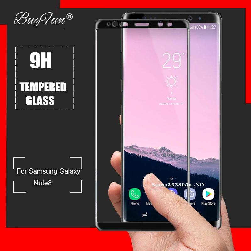 3D полное покрытие для Galaxy Note 8 закаленное стекло для samsung Galaxy Note 8 Защитная пленка для экрана для samsung Note 8 Стекло