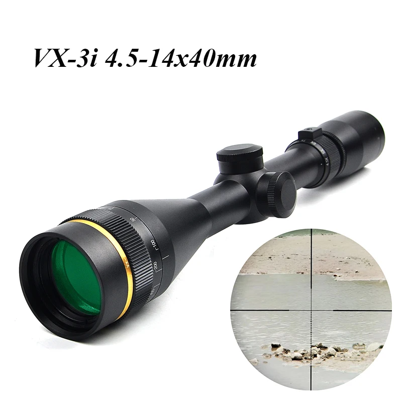 يوبولد VX-3i 4.5-14x40 AO دوبلكس شبكاني RifleScopes 1 بوصة أنبوب التكتيكية بندقية نطاق