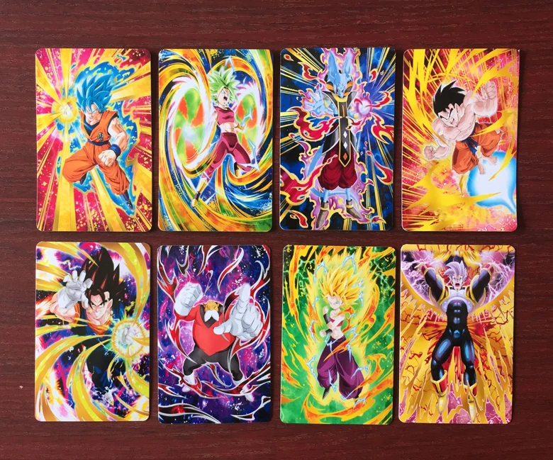 250 шт./компл. супер Dragon Ball-Z Heroes боевой карты Ultra Instinct Goku Vegeta игровая коллекция карт