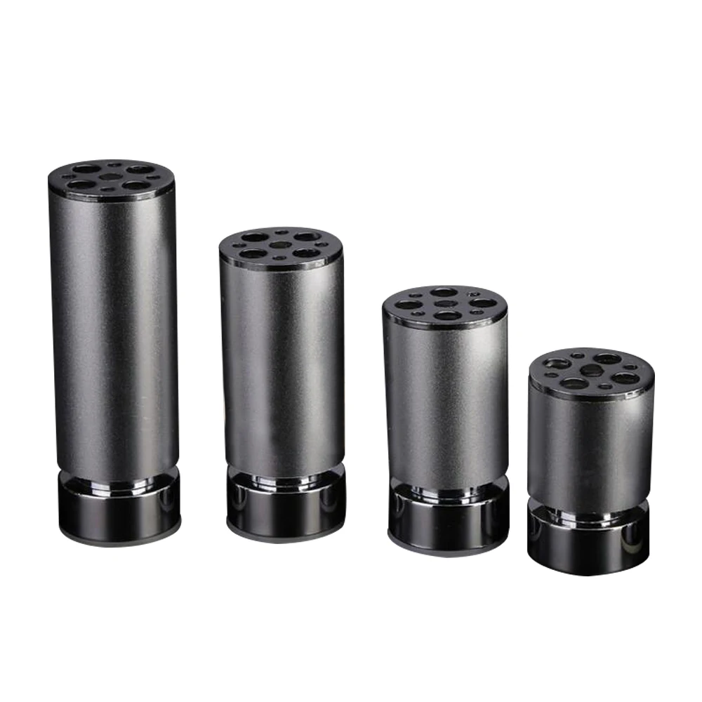 Aluminum-alloy-Furniture-Legs-Cabinet-Table-Round-Shape-8mm-Adjustable-Feet-50x60-80-100-120-150