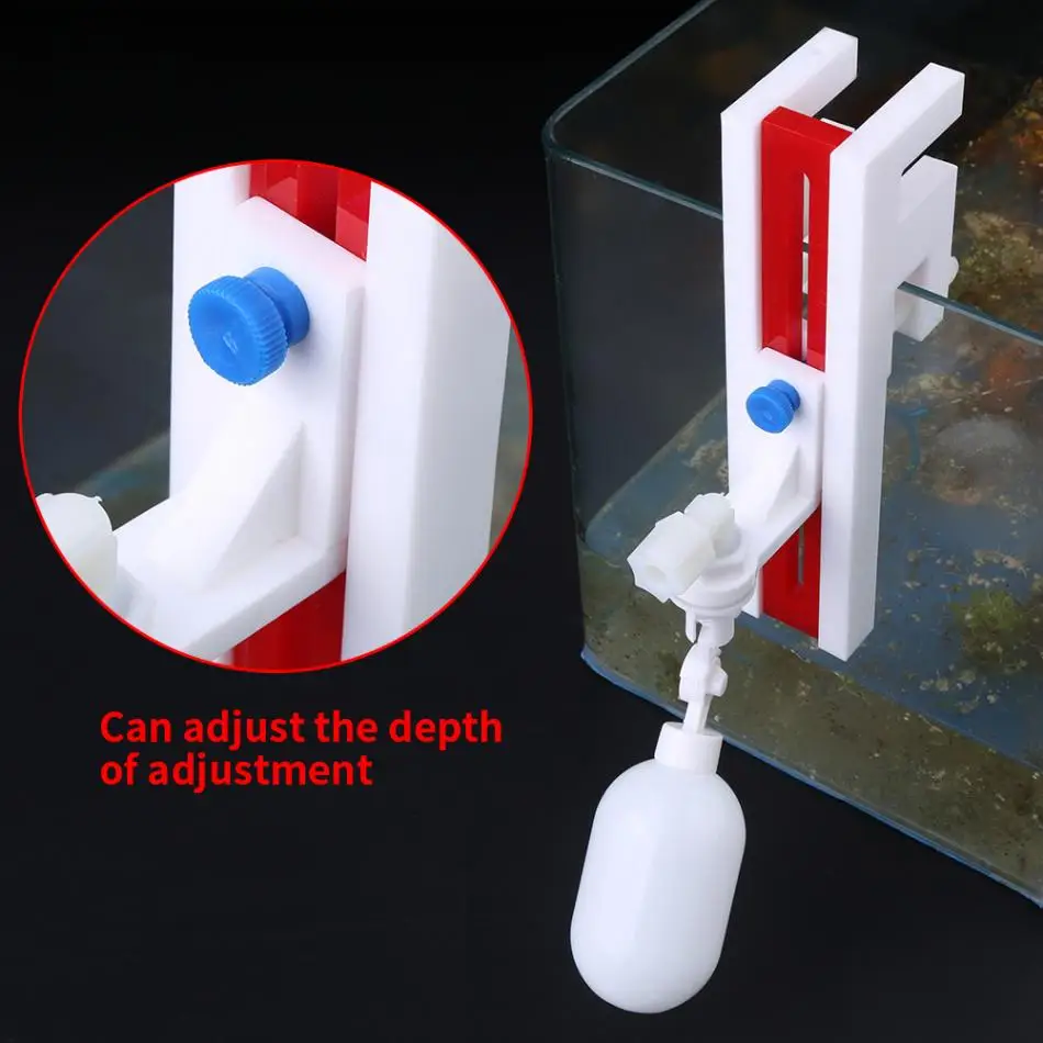 Автоматический водяной наполнитель, пластиковый регулятор уровня воды, запасная система, аквариумный наполнитель воды для аквариума с держателем