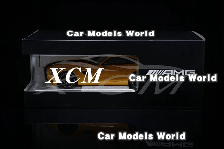 Модель автомобиля для Norev AMG GT 1:18(желтый)+ маленький подарок