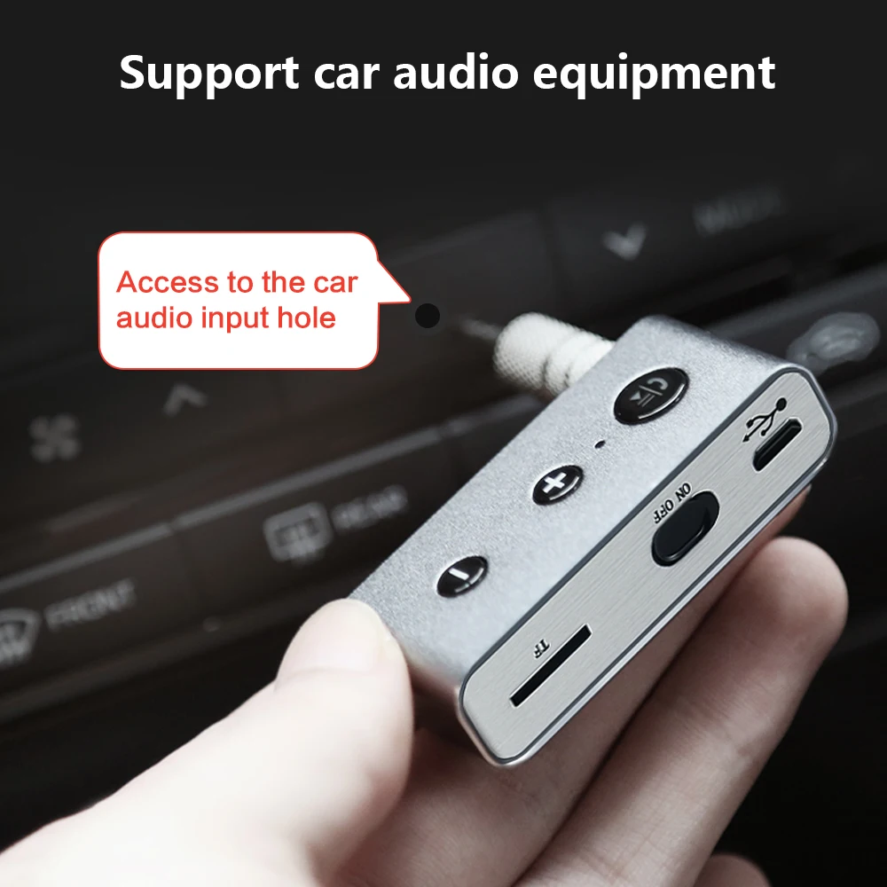 V4.2 портативный приемник Bluetooth 3,5 мм передатчик AUX автомобильные комплекты аудио беспроводной адаптер музыкальный приемник для планшетного компьютера телефона