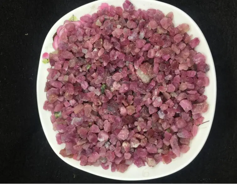 100 г 100% натуральный красный турмалин маленькие камни Кристальные турмалиновые