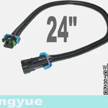 Longyue 2 шт. LS3 O2 кислородный датчик удлинитель чехол для 2010 2011 2012 CAMARO 24"