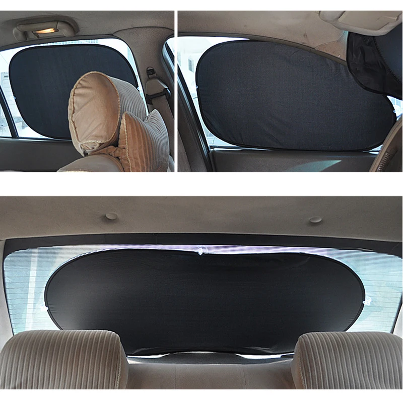 Silver Coating SUV All-Around Protective Cover Auto Sunshade for Summer Car Windshield/Side Windows Sunlight UV Reflector