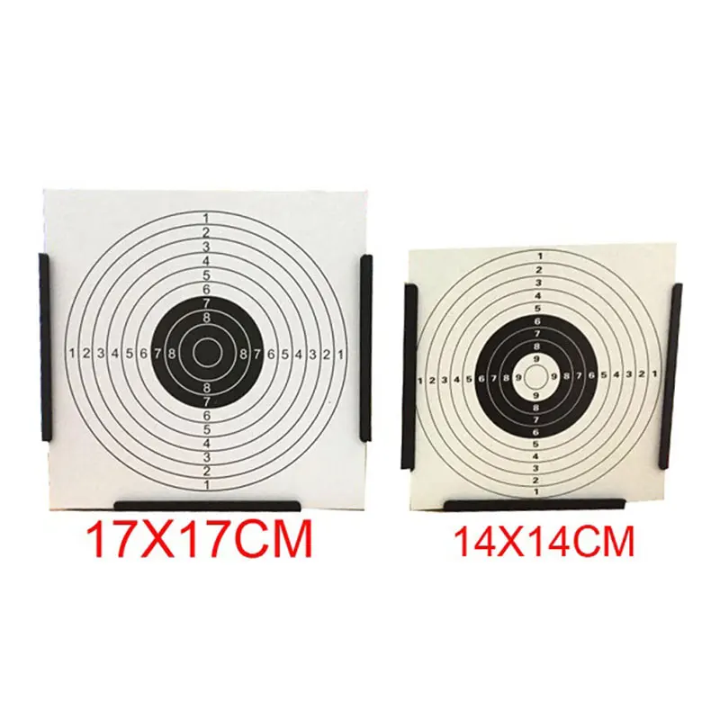 Пейнтбол и BB пистолет для стрельбы Airgun Target& конусообразная черная ловушка для гранул W. 20 шт Бумажные цели