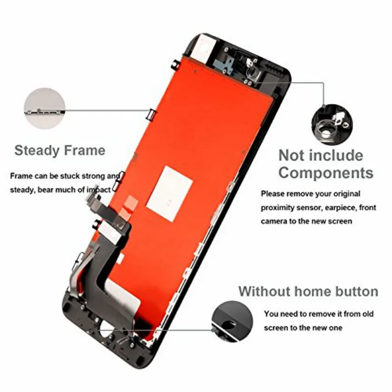Для iPhone 8 plus Экран Замена 5 для ЖК дисплей Дисплей сенсорный экран телефона