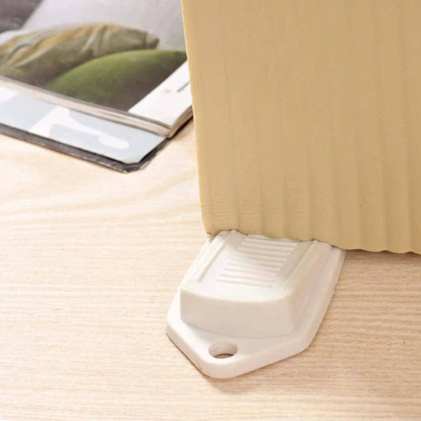 Large Rubber Door Stopper Wedge Door Jam Catcher Block Home Room Office