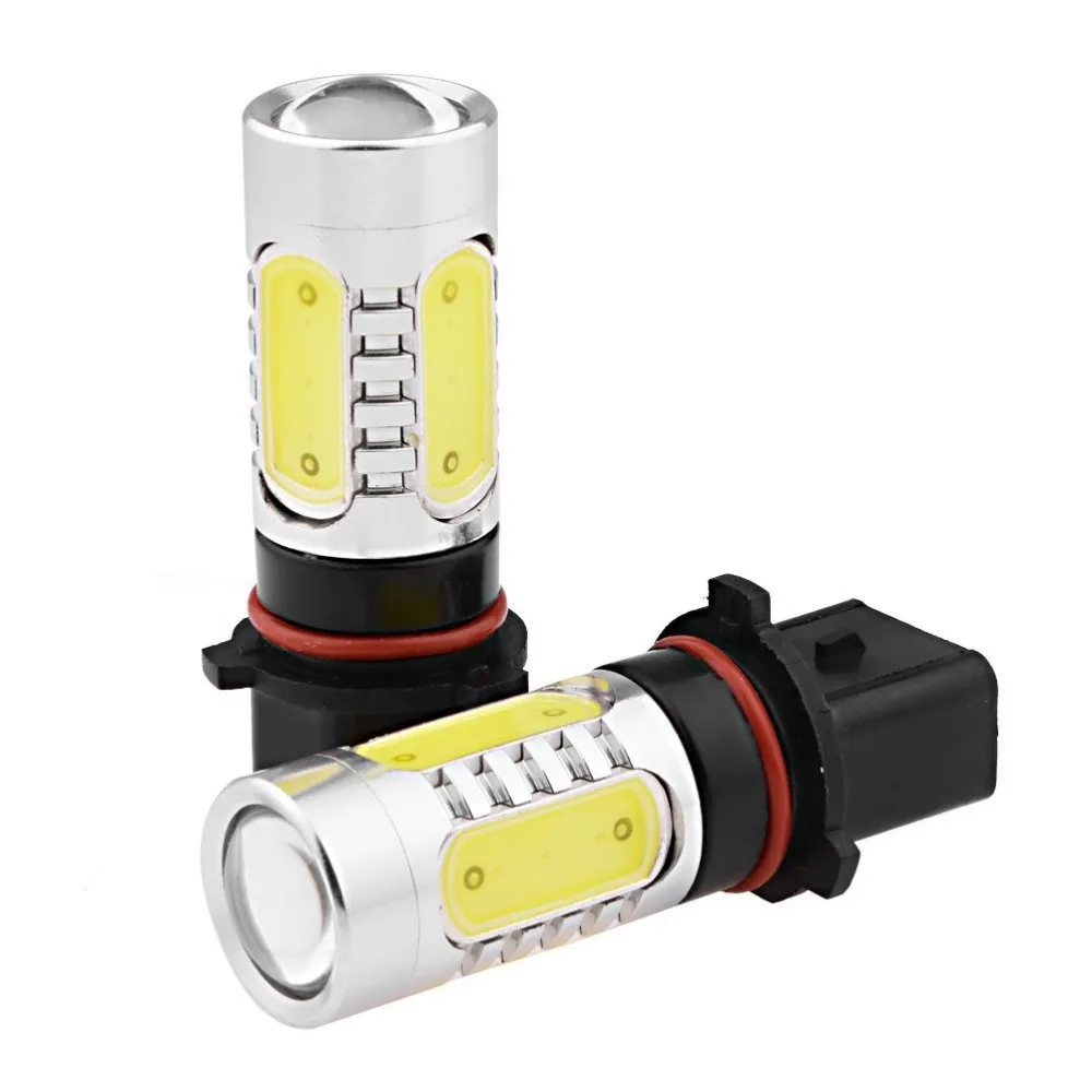2 шт. 11 Вт белый P13W PSX26W CREE XP-E Q5 чип+ 4COB автомобиля AutomobileLED вождения Туман лампа для 2011-2013 Toyota Highlander