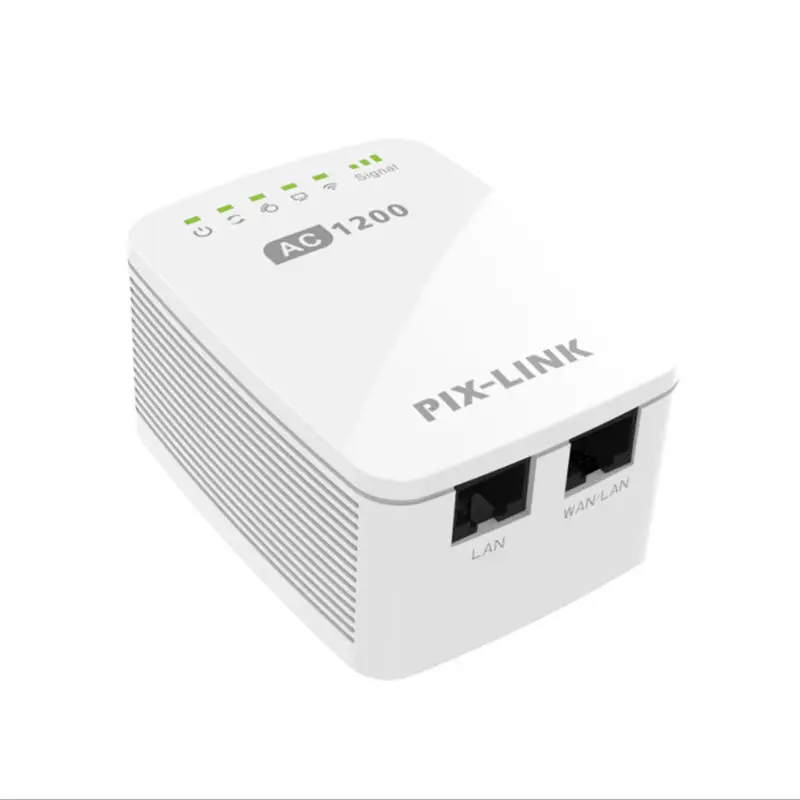 PIX-LINK 1200 Мбит/с Pixlink Wifi Range удлинитель Беспроводной ретранслятор Wifi расширитель интернет-сигнала усилитель с внешними антеннами F