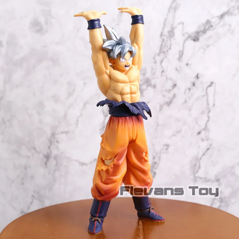 Dragon Ball Супер Son Goku ультра инстинкта Супер Saiyan ленты для волос Gokou ПВХ рис Коллекционная модель игрушки