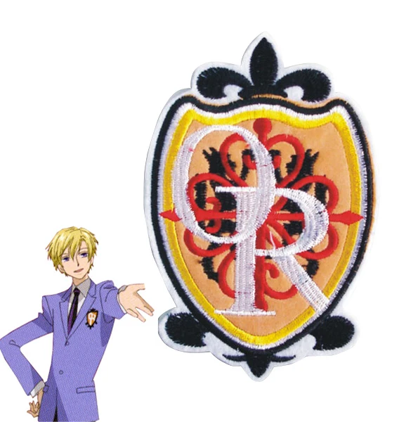 

Free Shipping Ouran High School Host Club Ouran High School Badge Anime Cosplay Costume Accessory