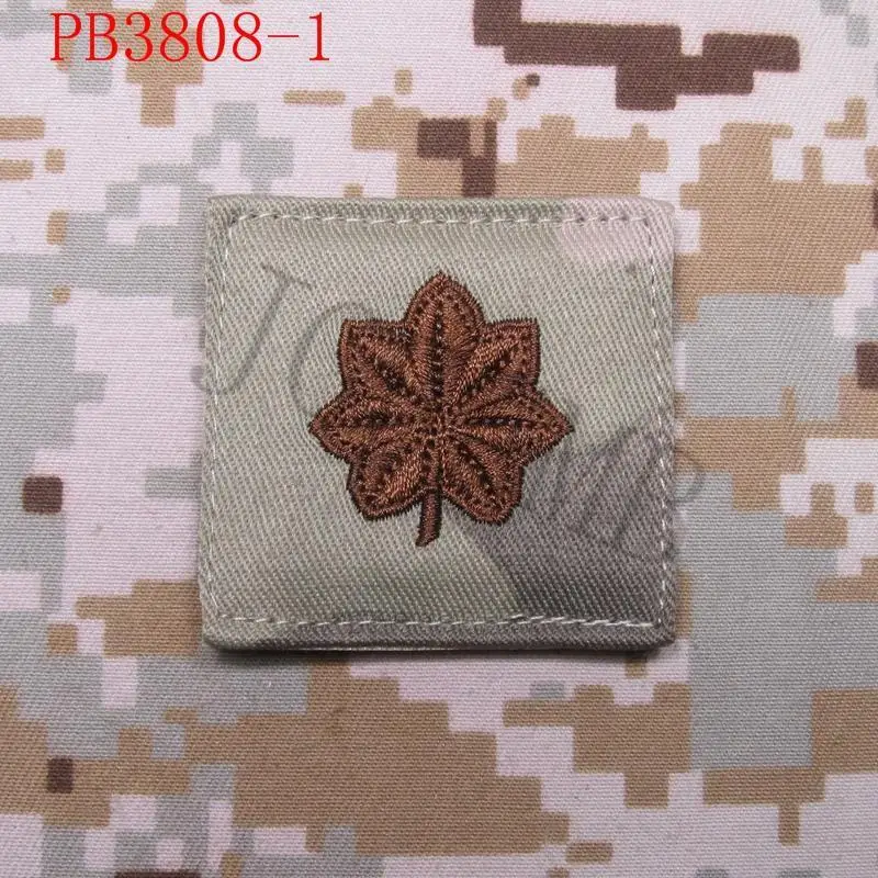 Мультикам фон Тан дизайн США армейский ранг Военная Вышивка-накладка Insignia