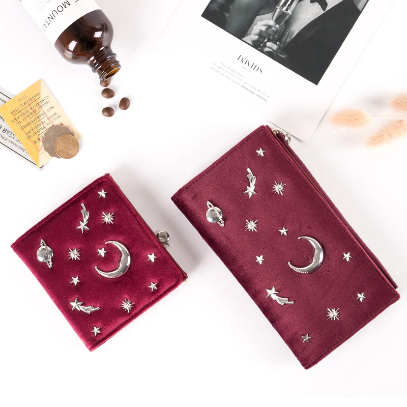 Кошелек Prettyzys женский тонкий короткий маленький длинный кожаный бумажник на