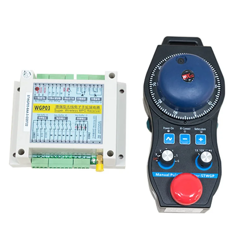 100PPR 5 v/12 v/24 v Siemens/Fagor/Fanuc/Syntec/Mistubishi электронный маховик с аварийной остановкой Новейшего Поколения