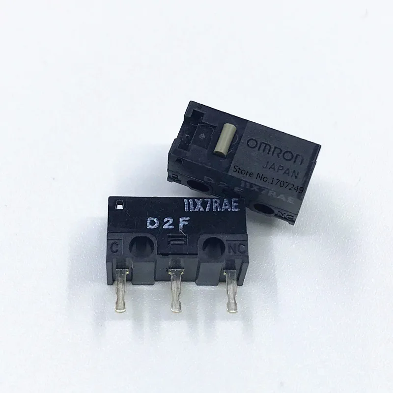 2Pcs original OMRON mouse micro switch D2FC-F-7N 10m 20m OF D2FC-F-K(50M) D2F D2F-F D2F-01 D2F-01L D2F-01FL D2F-01F-T D2F-F-3-7 light fan switch Wall Switches