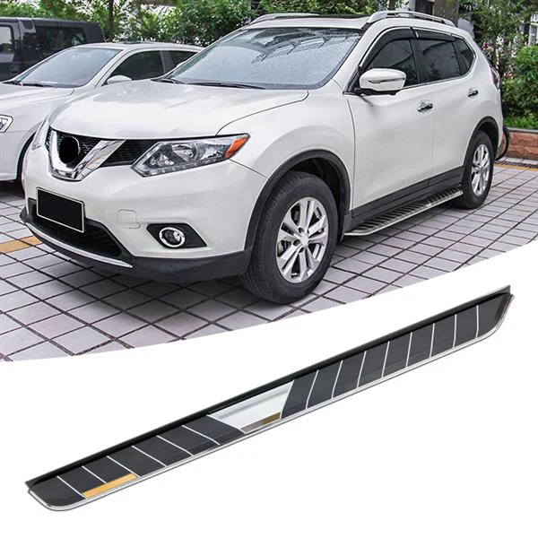 Алюминиевые шаг в сторону подножку Nerf бар для Nissan X-Trail Rogue