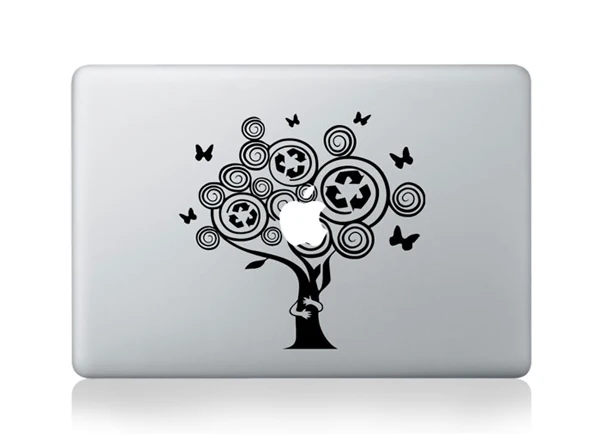 ПВХ частичная наклейка на ноутбук для Apple Macbook Air retina 11 13 15 наклейка на ноутбук для Macbook Pro 13 15 - Цвет: MB-black-Part C(47)
