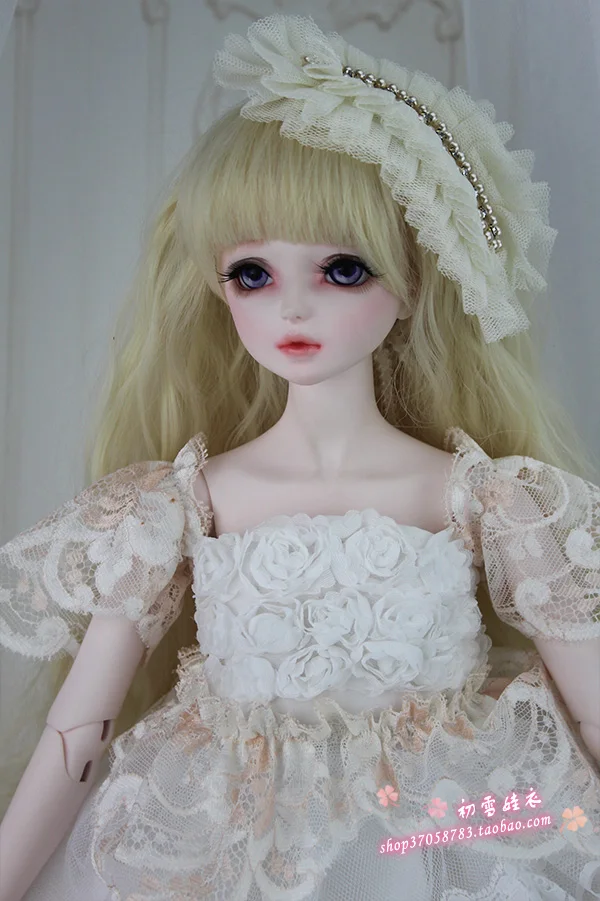 Принцесса BJD Кукла Одежда Набор для 1/3 1/4 масштаб BJD/SD кукла одежда, BJD кукла свадебное вечернее платье летнее платье труба топ платье