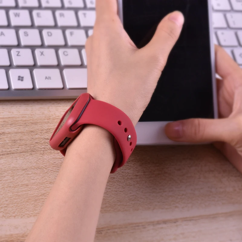 Для iWatch Мягкий силиконовый чехол для часов+ ремешок для часов бампер для Apple Watch 4 3 2 1 38 мм 40 мм 44 мм 42 мм крышка резиновый ремешок для часов