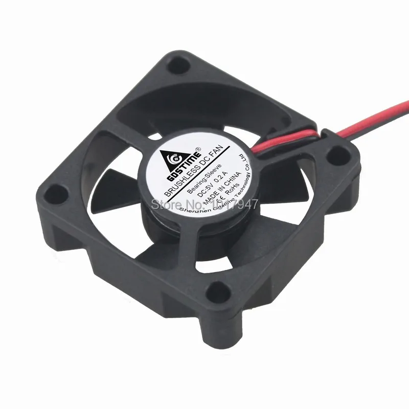 200 кулер gdstime 3510 35 мм 35x35x10 мм DC 5 V 2Pin теплоотводящий кулер охлаждающий моторный вентилятор разъем dupont