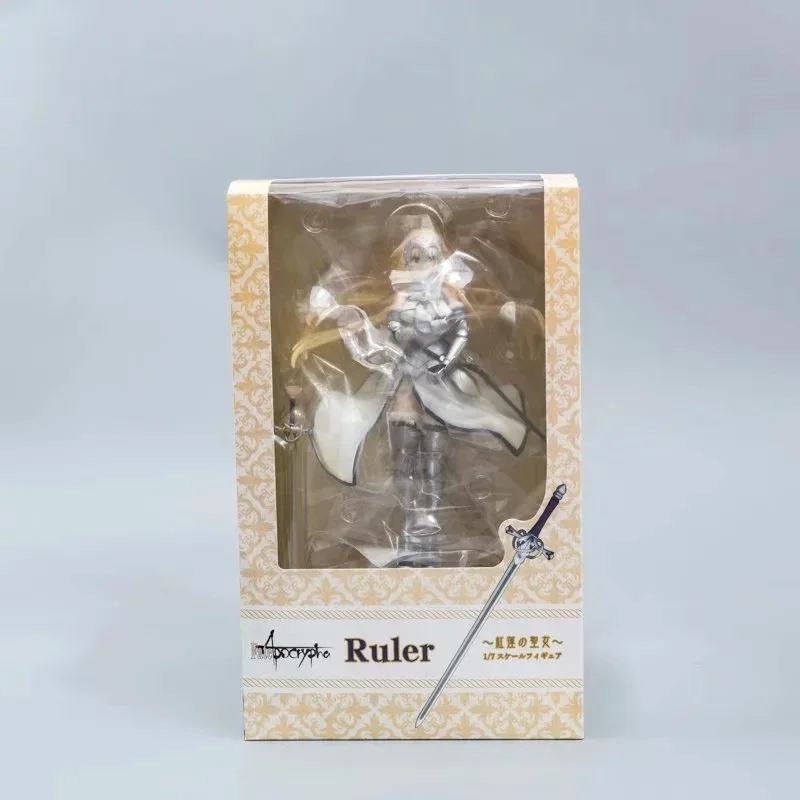 Fate Grand Order линейка Jeanne D'Arc подвижная фигурка ПВХ игрушка