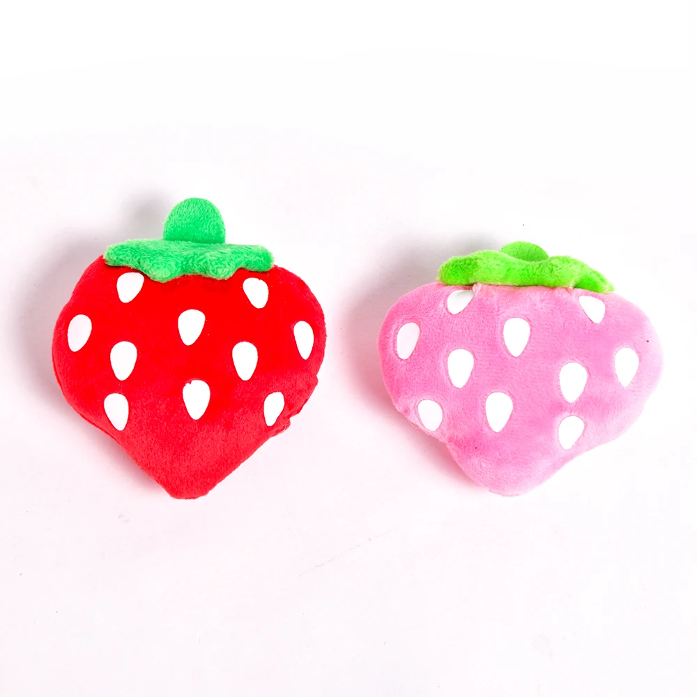 Solid Plush Dog Toys Chew Squeak Toys For Small Dogs Pet Play Games Lemon Dog Interactive Toys Puppy Kittens Cat Supplies (1)