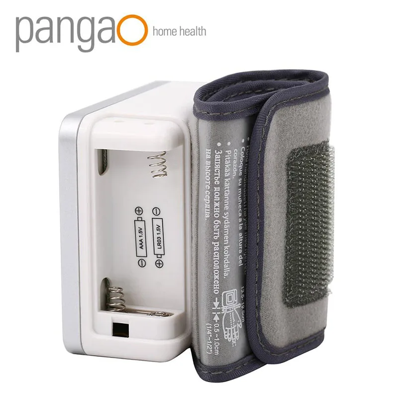 Pangao Home Use Portable Wrist Blood Pressure Monitor Smart Blood Pressure Meter for Measuring And Pulse Rate FDA, CE-3