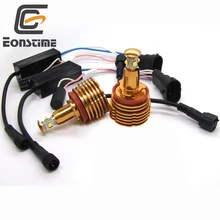 Eonstime 6000 k 2 unids Chips LED Angel Eyes Luz 20 W 40 W 800/1200LM H8 para BMW X5 X6 E60 E61 E63 E64 E70 E82 E87 E89 E90 E91 E92