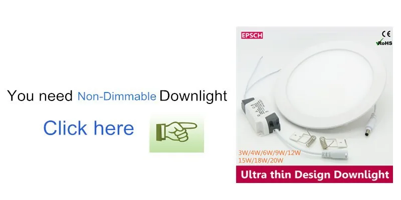 Dimmable  Ultra thin Design 6W 9W 12W 15W LED SMD 2835 Ceiling Recessed Grid Downlight  Slim Round Flat  Adjustable Panel Light (3)