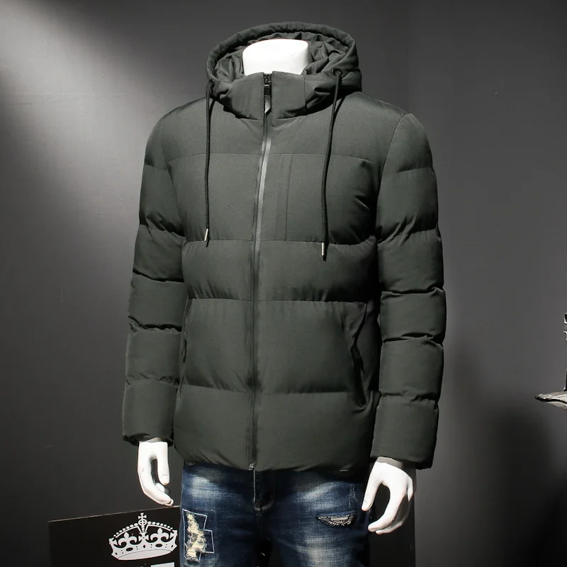 Размера плюс 8XL 7XL 6XL бренд армии мужские зимние теплые куртки и пальто хлопковое пальто; удобное и теплое Стиль куртки - Цвет: Army green