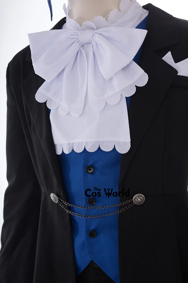 Black Butler Kuroshitsuji Ciel Phantomhive День рождения Ласточка-Платье с хвостом пальто костюмы Равномерное Экипировка аниме Костюмы для косплея