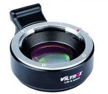VILTROX lens mount adapter with lens anlarge the aperture L/R-E Speed booster for Sony E mount camera