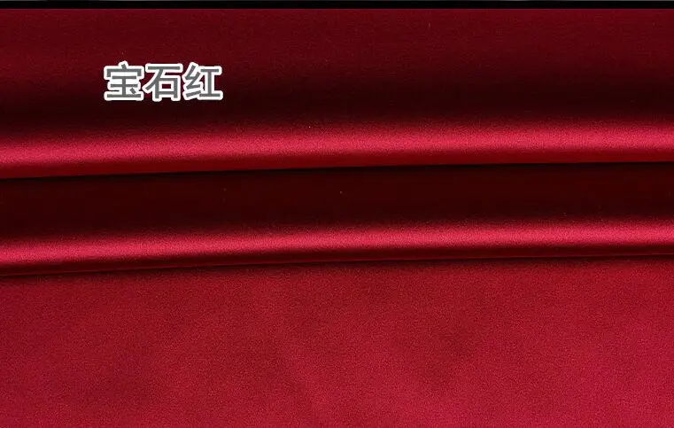 19 Mumi эластичные одноцветные шелковые тканевые пижамы cheongsam атласное шелковое вечернее платье 0,5 м