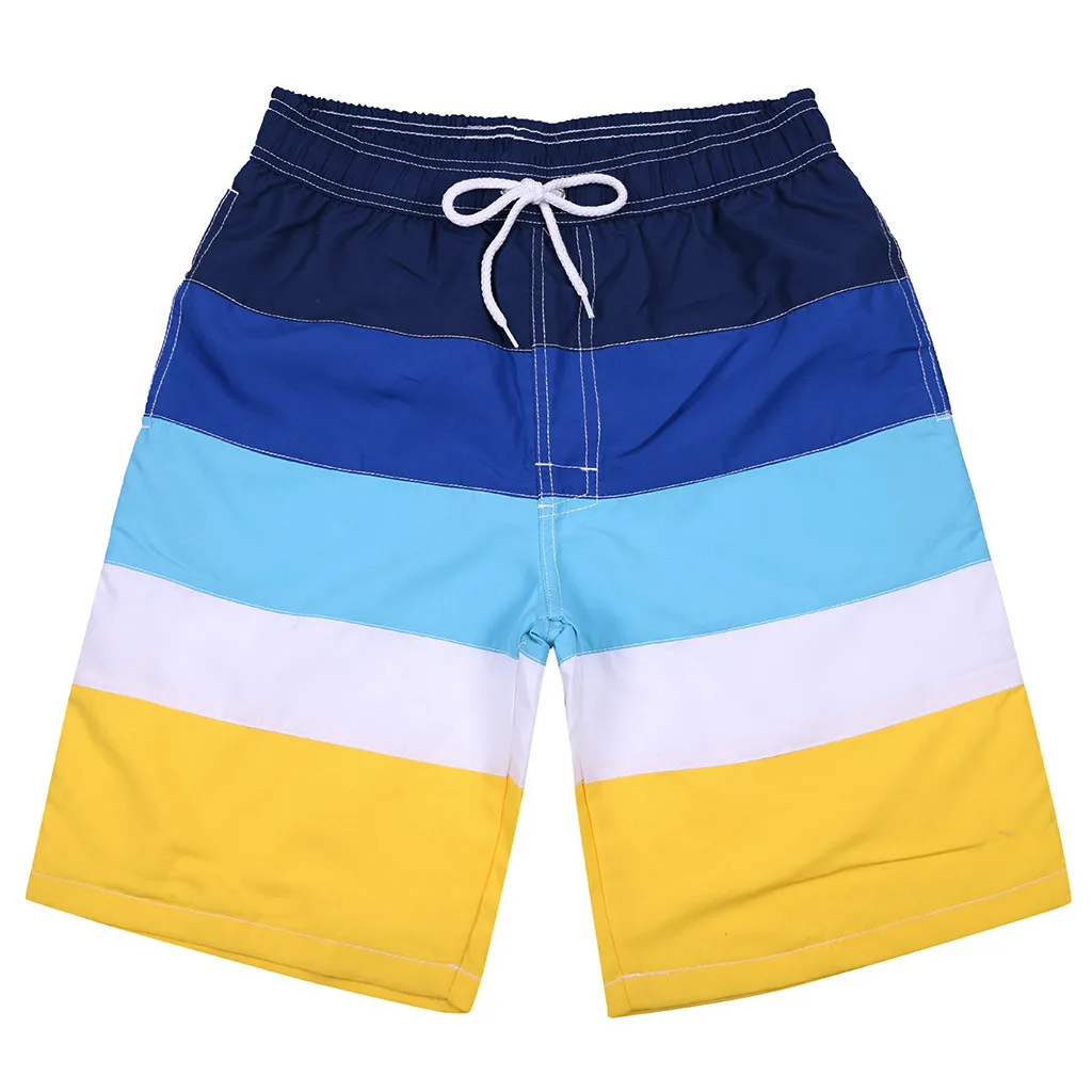 CHAMSGEND Shorts Men's Short Swim Trunks Quick Dry Print Beach Surfing Running Swimming Watershort maillot de bain Homme 27FEB15