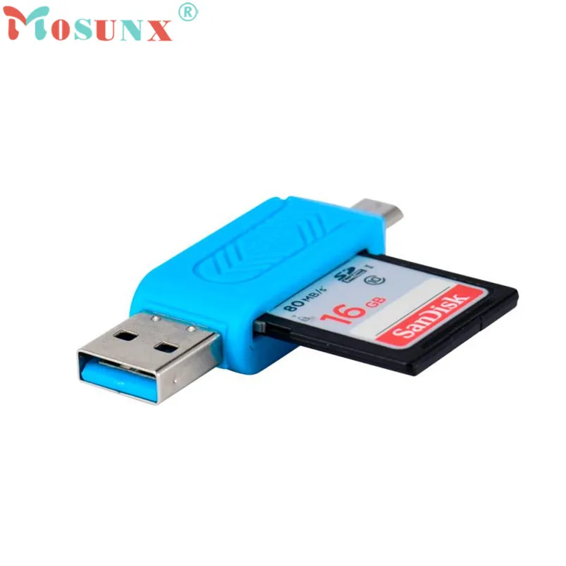 Надежный мини USB 2,0+ OTG Micro SD/SDXC TF кардридер адаптер U диск Поддержка USB 1,1 версия Спецификация