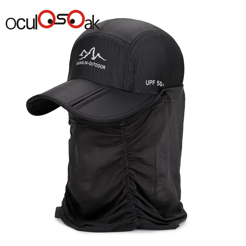 

2019 New Summer Sun Hat Mesh Foldable Baseball Cap Outdoor Sports Mountaineering Hats Quick-drying Breathable Cap Beisbol Chapeu
