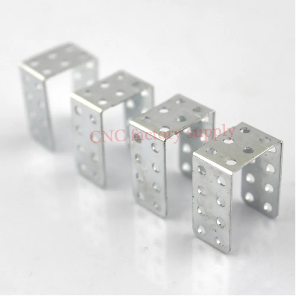Best Hot sale 20pcs lot U type 15MM small iron material bracket connector for DIY model toy accessories