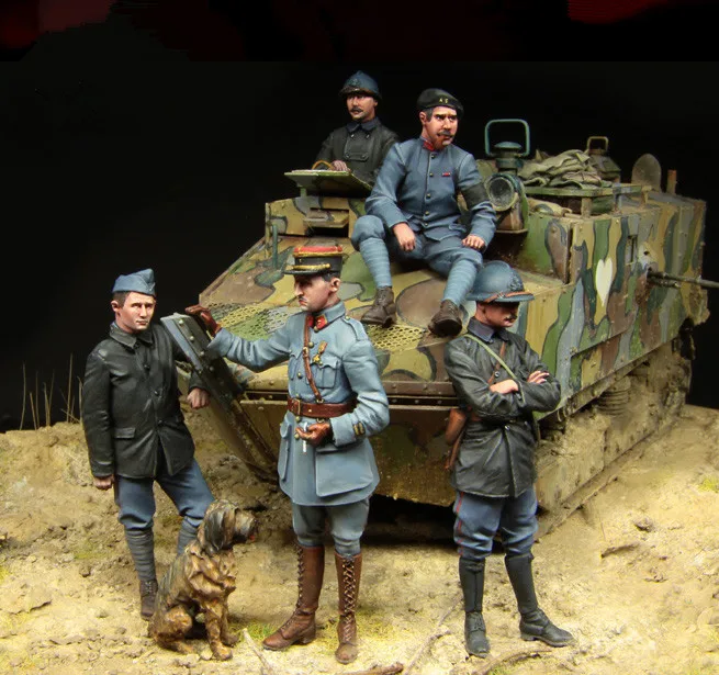 1/35 каучуковая фигурка модель комплект Unassambled Неокрашенный S55
