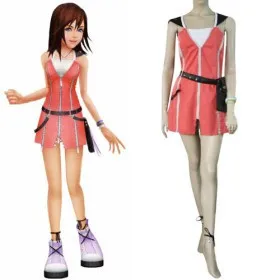 Аниме Kingdom Hearts 2 KAIRI Косплей Костюм Бесплатная доставка | Тематическая одежда и