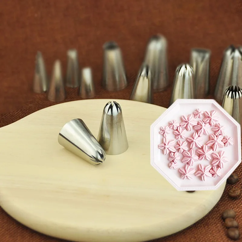 Для глазировка торта насадки наконечники из нержавеющей стали Fondant(сахарная) помадка для капкейков украшения вечерние DIY для выпечки и тортов инструмент