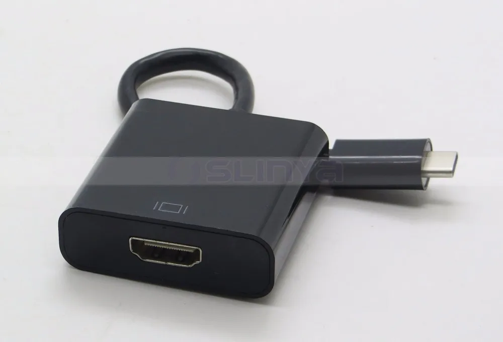 20 шт./лот 1080 P HD мужчин и женщин USB 3,1 USB-C Тип C к HDMI 4 K Кабель-адаптер для Macbook