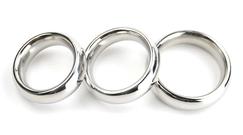 Limited Metal Cock Ring Penis Sleeve Chastity Belt Free Shipping Stainless Steel