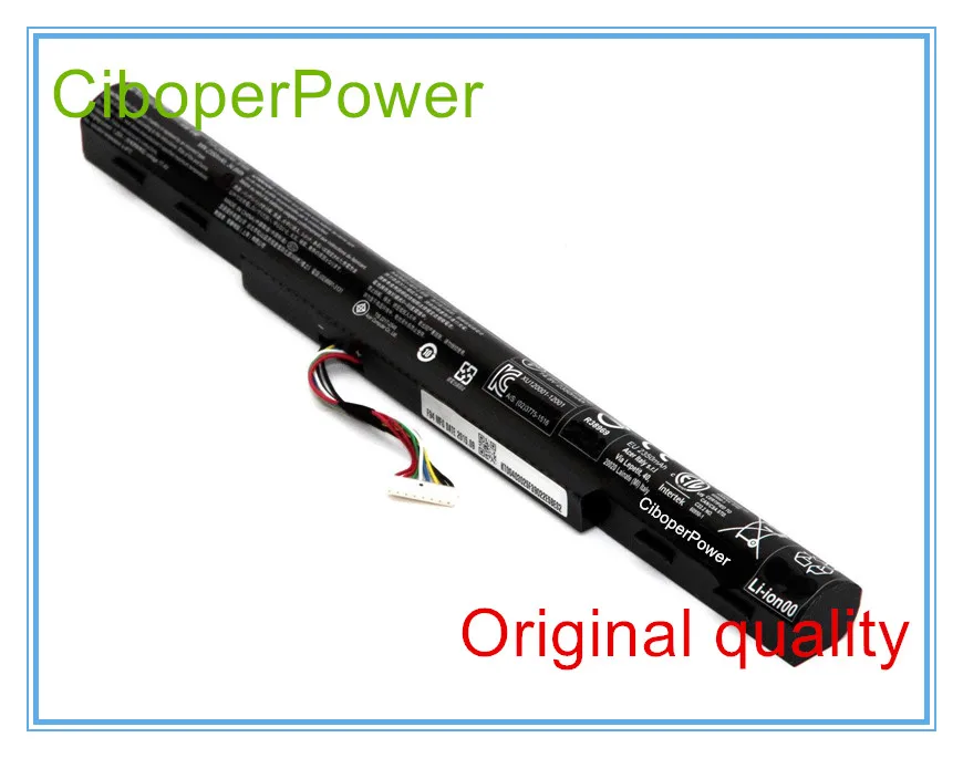 Оригинальное качество ноутбука Батарея для E15 E5-575G E5-774G AS16A5K AS16A7K AS16A8K
