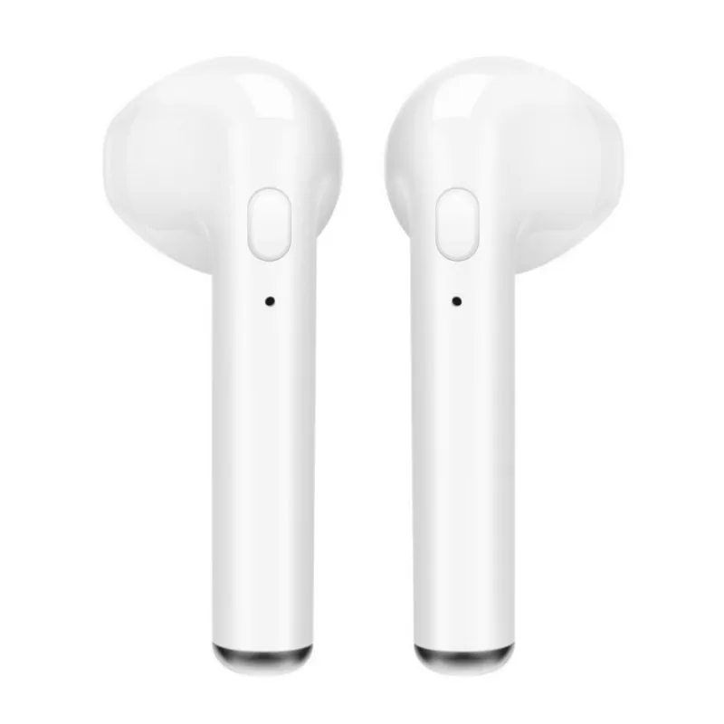 I7s TWS мини беспроводные Bluetooth наушники, стерео наушники-вкладыши, гарнитура с зарядным устройством, микрофон для всех смартфонов - Цвет: white
