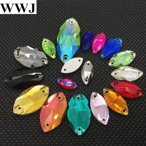 

Link1:All Sizes Colors Navette Sew On Rhinestones 5x10~15x31mm Flatback Horse Eye Sewing Glass Crystal Stone Jewelry Beads