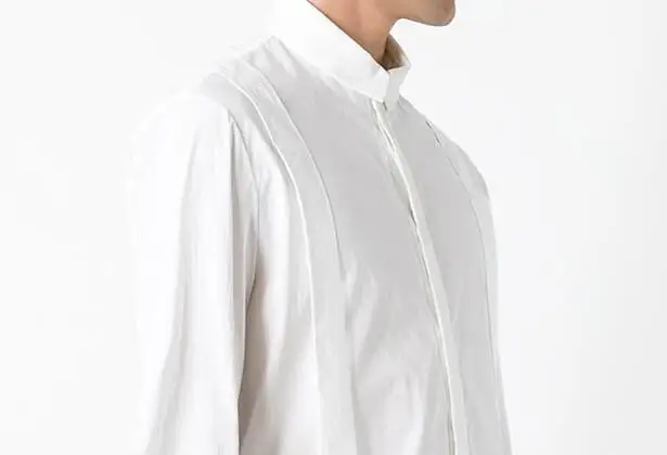 S-6XL Горячая Весна Мужская Новая Мода Индивидуальный заказ Slim-fit ремень с хлопковой рубашкой