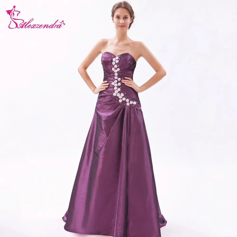 Александра Vestido De Noiva линии атласная Фиолетовый свадебное платье плюс Размеры Винтаж Простые Свадебные платья индивидуальный заказ