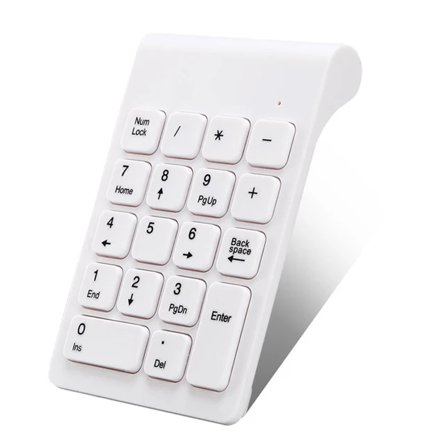 Best Offers Wireless 2.4GHz 18 Keys Number Pad Numeric Keypad Keyboard for Laptop PC & Mac